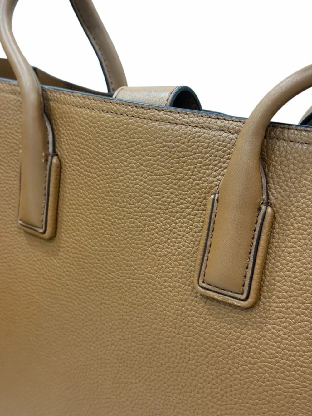 Michael Kors Large Leather Tote  with Strap + Pouch Set - Picture 7 of 16